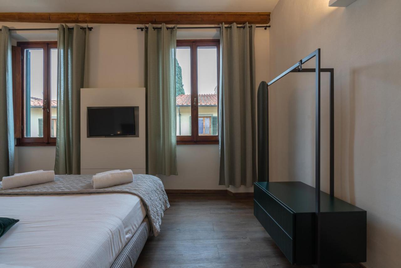 Elegant Green Apartment In San Gallo Firenze Exteriör bild