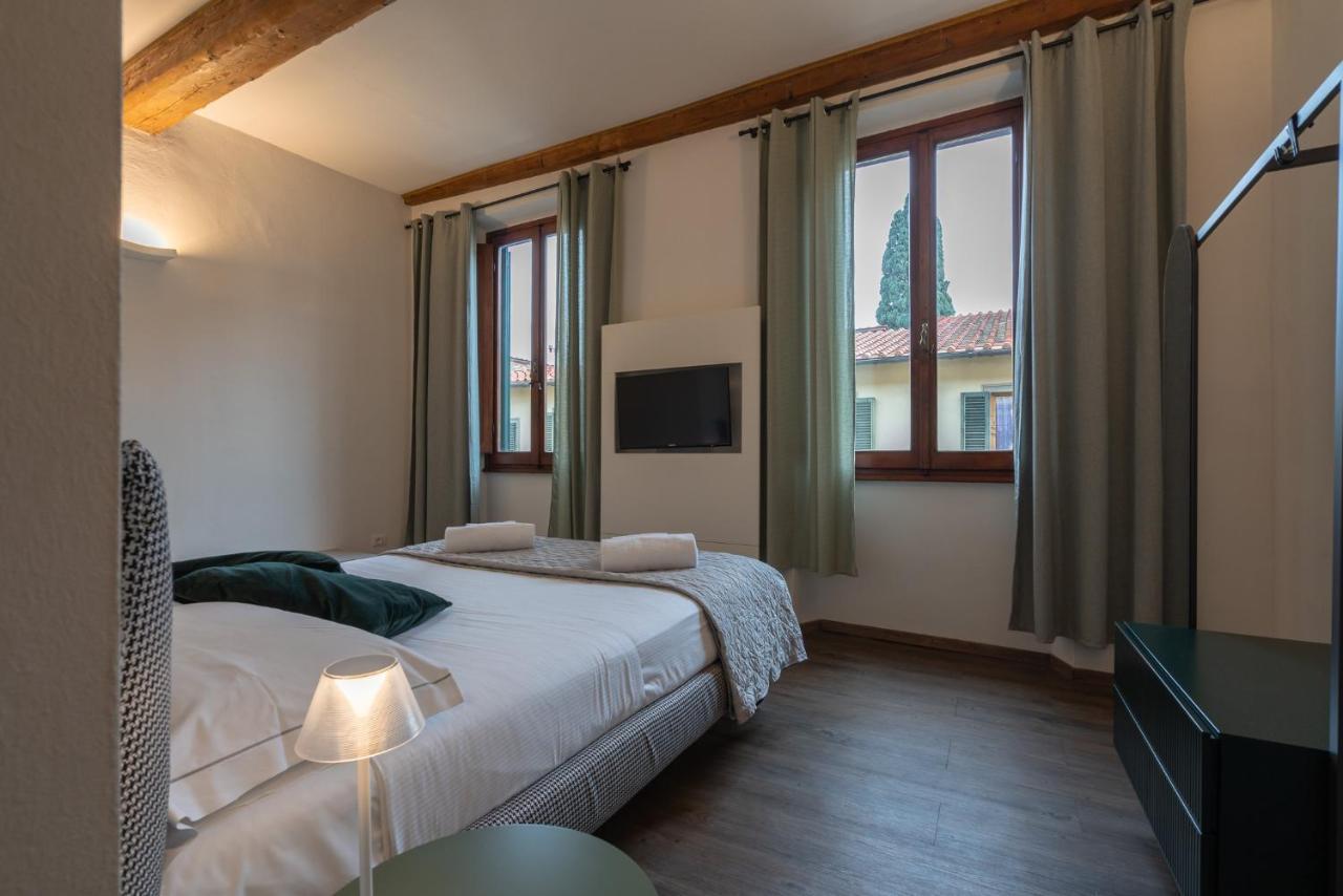 Elegant Green Apartment In San Gallo Firenze Exteriör bild